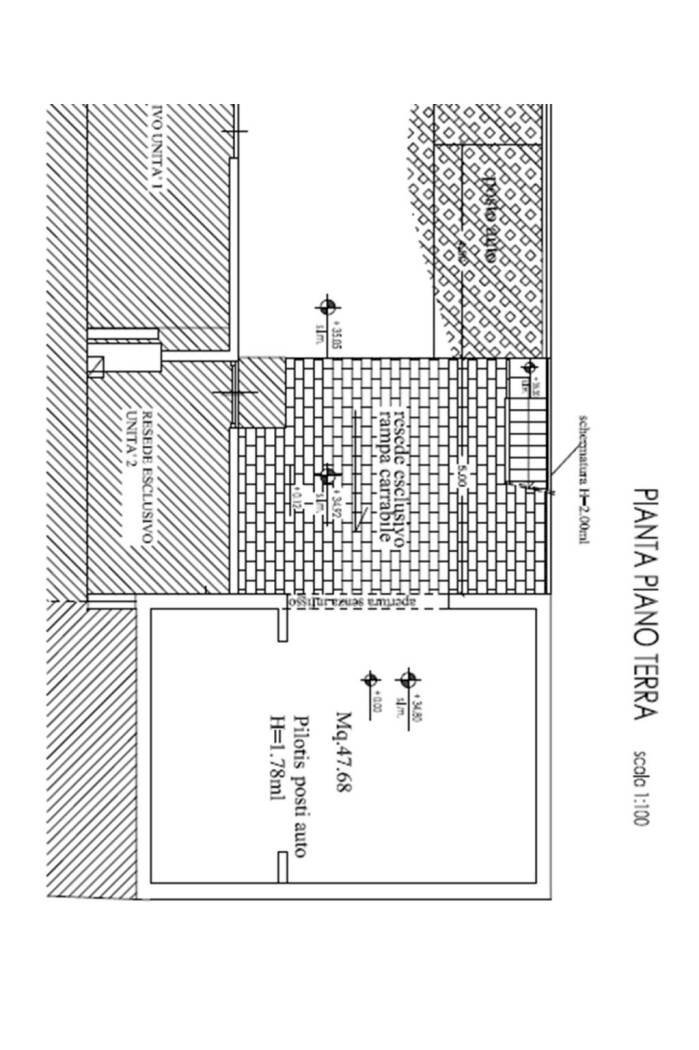 Terraced Villa via della Chiesa, Signa - floor plans 1