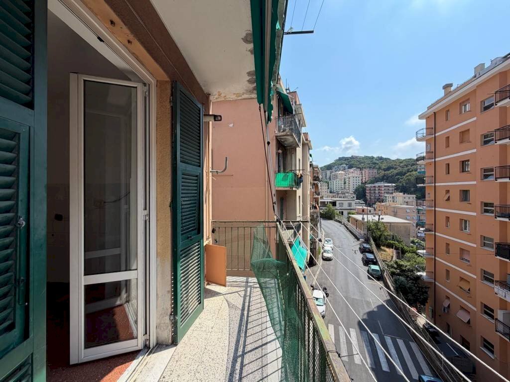 Balcone - Three-room apartment via Pasquale Berghini, Genova (neighborhood Marassi) - photo 2