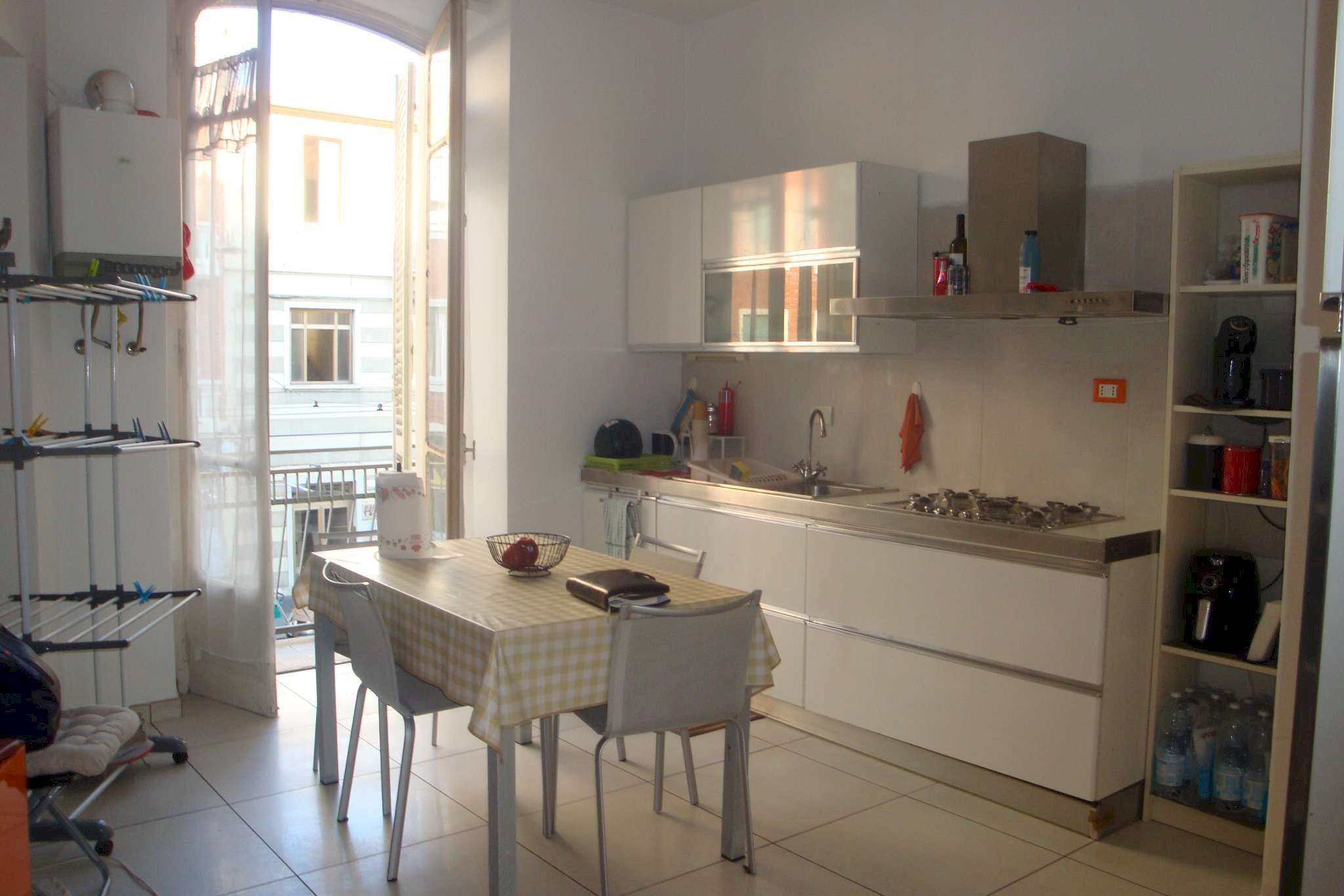 cucina living - Two-room apartment via Via Dante di Nanni, 44, Torino (neighborhood Cenisia) - photo 2