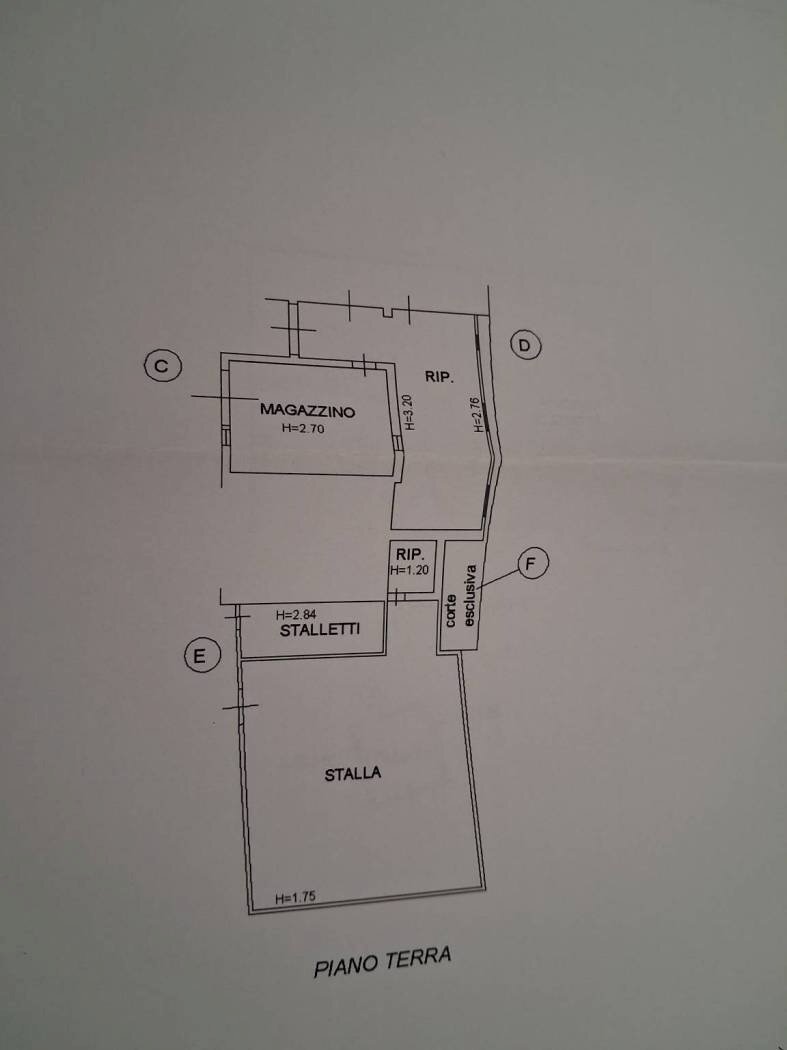 Independent house Frazione Ripalta, Arcevia - floor plans 1