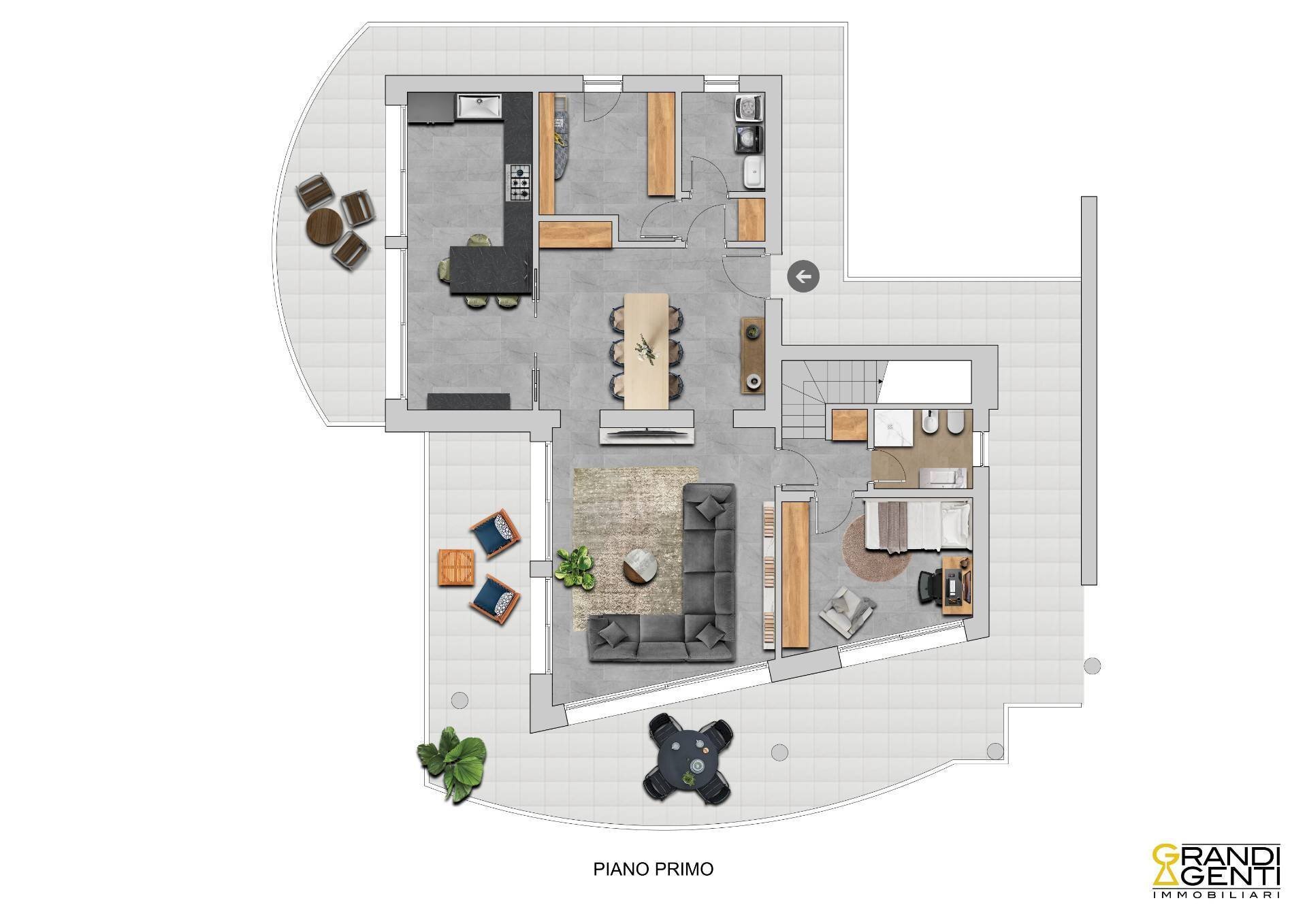 Foto 44 - Apartment Via San Vito
 
4, Sirmione - floor plans 1