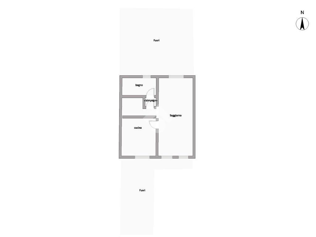 Terraced Villa Via Bellini, La Loggia - floor plans 1