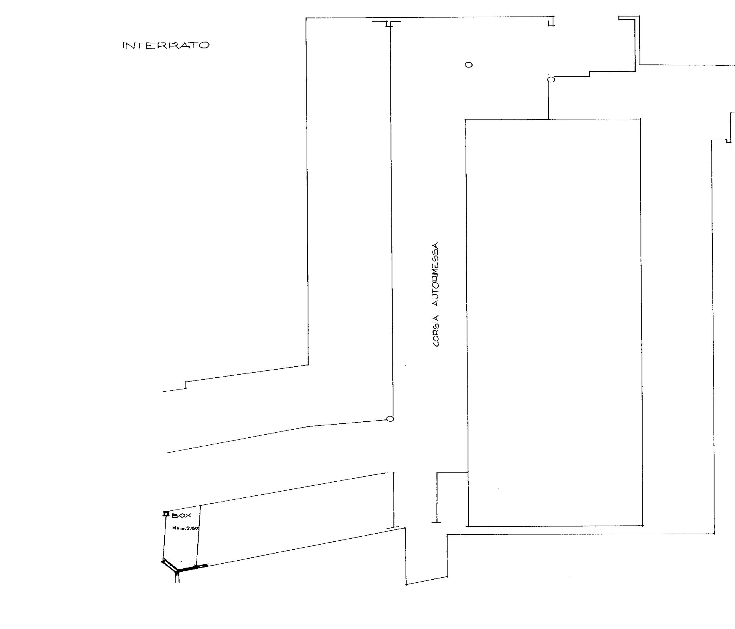 PLANIMETRIA - Box Via Aristotile Fioravanti, 61, Bologna (neighborhood Bolognina) - floor plans 1