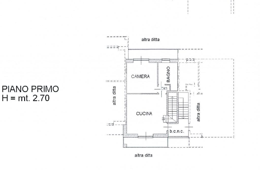 Four-room apartment Borgata selvaggio sopra, Coazze - floor plans 1
