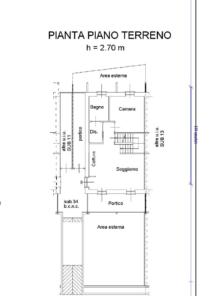 Villa a Schiera Via San Luigi, Giaveno - planimetria 1
