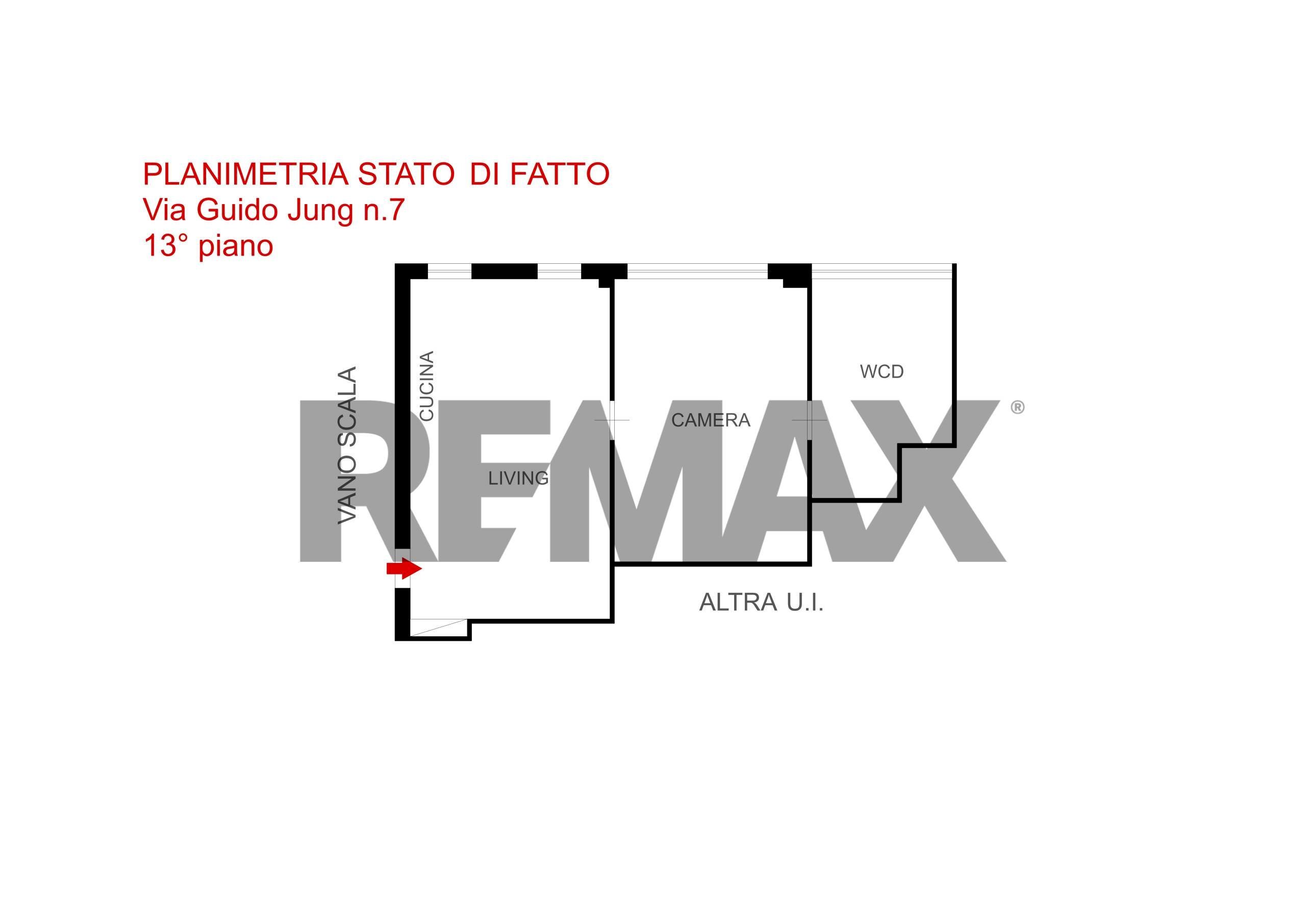 Pianta 2D - Semi-detached house Via Guido Jung
 
7, Palermo - floor plans 1