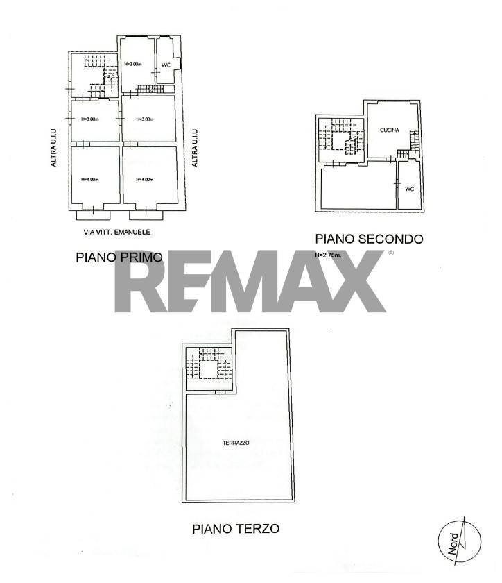 Pianta 2D - Casa indipendente Via Vittorio Emanuele
 
381, Paterno - planimetria 1