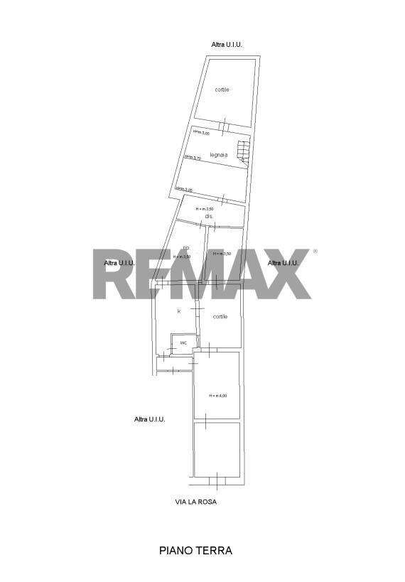 Pianta 2D - Independent house via La Rosa
 
67, Pedara - floor plans 1