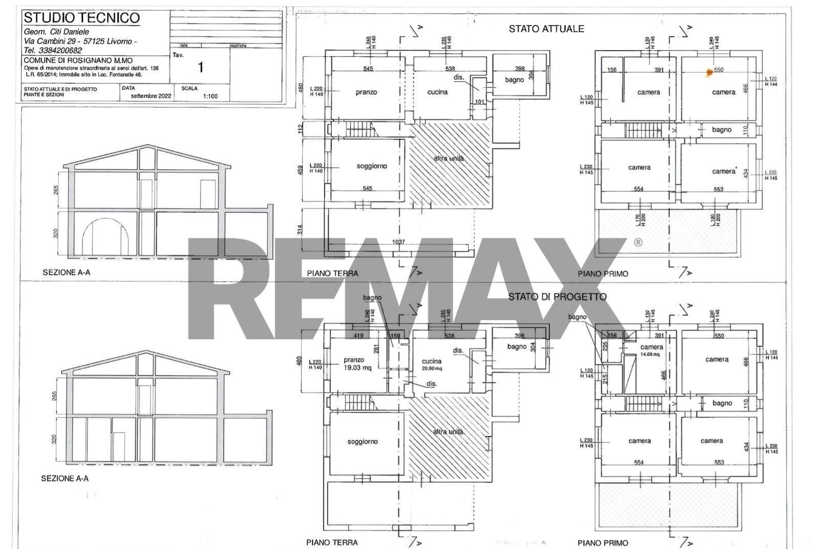Pianta 2D - Villa Località Scaforno
 
1, Rosignano Marittimo - floor plans 1
