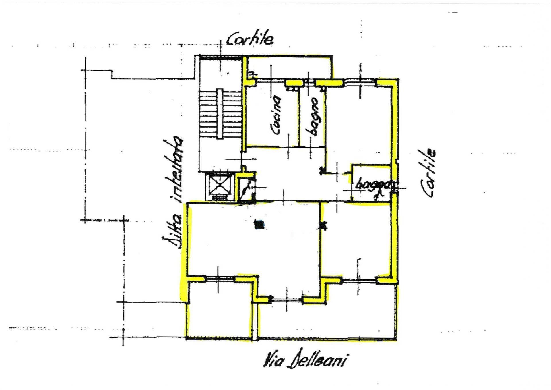 Foto 31 - Four-room apartment Via Delleani
 
4, Torino - floor plans 1