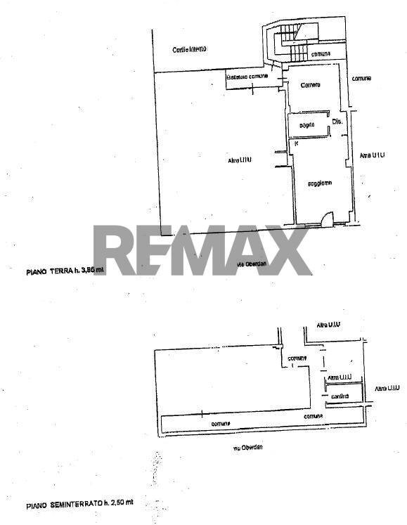 Pianta 2D - Bilocale VIA OBERDAN
 
39/B, Brugherio - planimetria 1