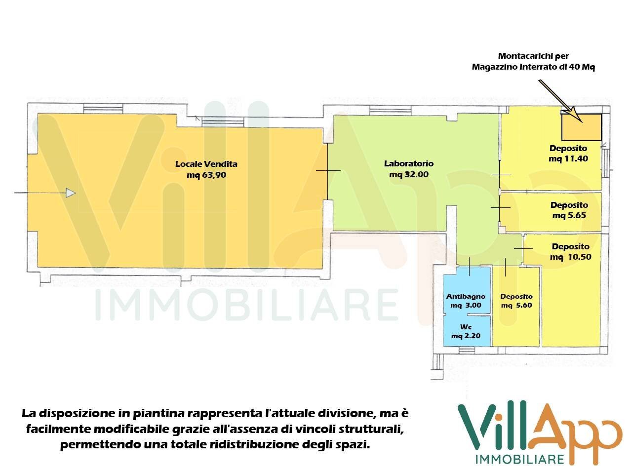 Foto 1 - Commercial Premises Via Madonna delle Grazie, Fondi - floor plans 1