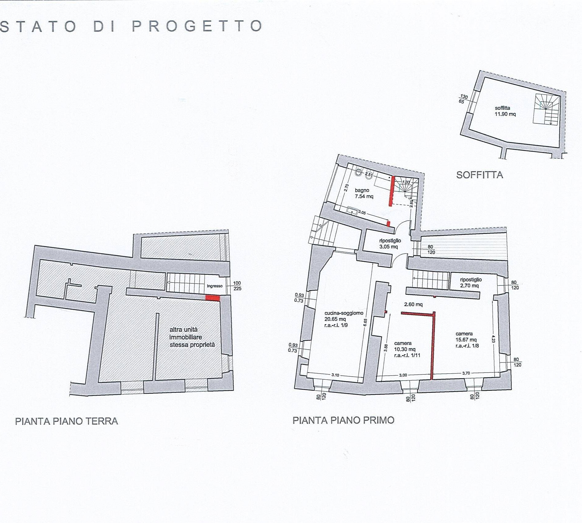 Foto 26 - Four-room apartment località Pazzon Cristo, Caprino Veronese - floor plans 1