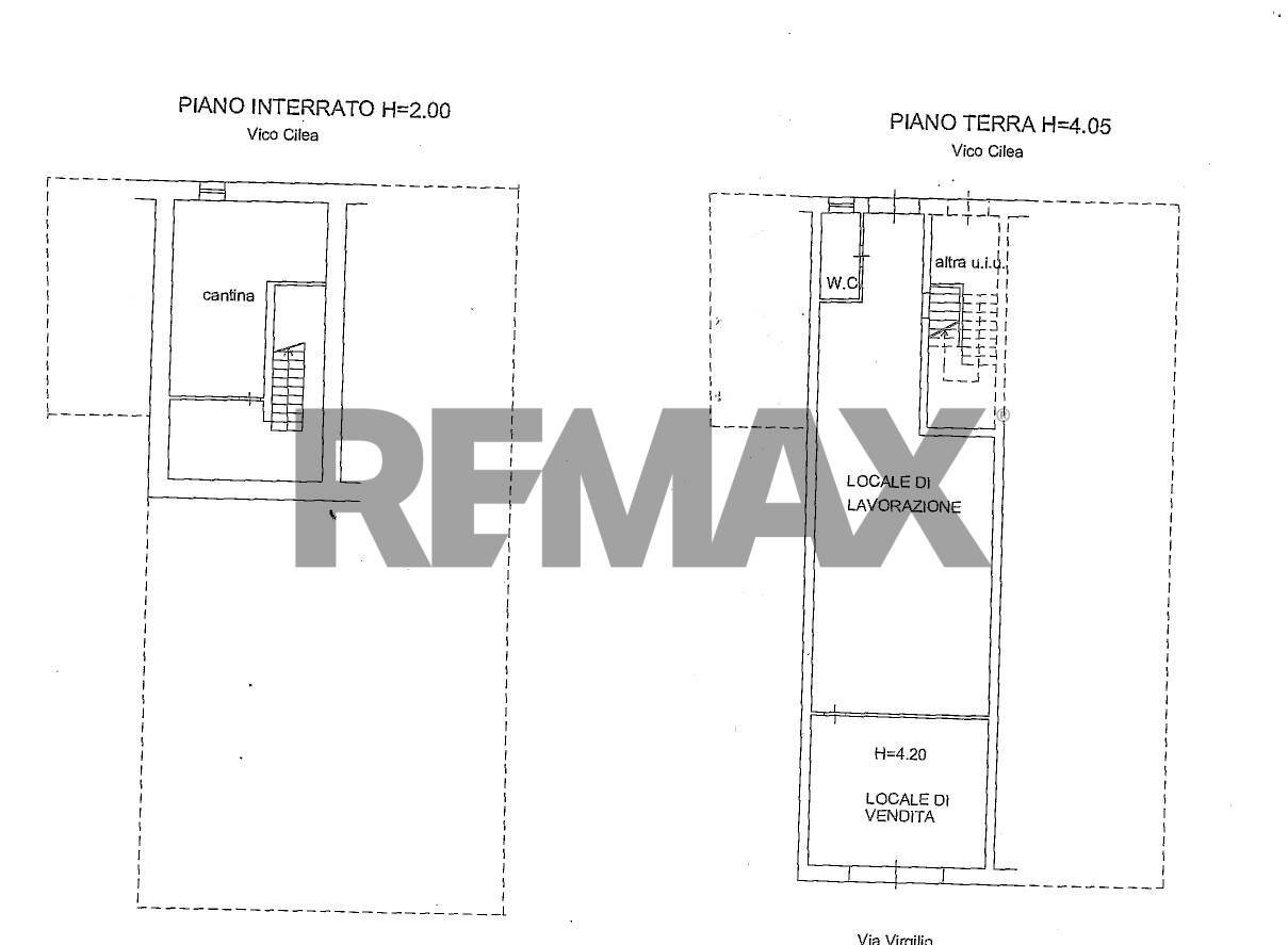 Pianta 2D - Locale Commerciale via Virgilio
 
155, Triggiano - planimetria 1