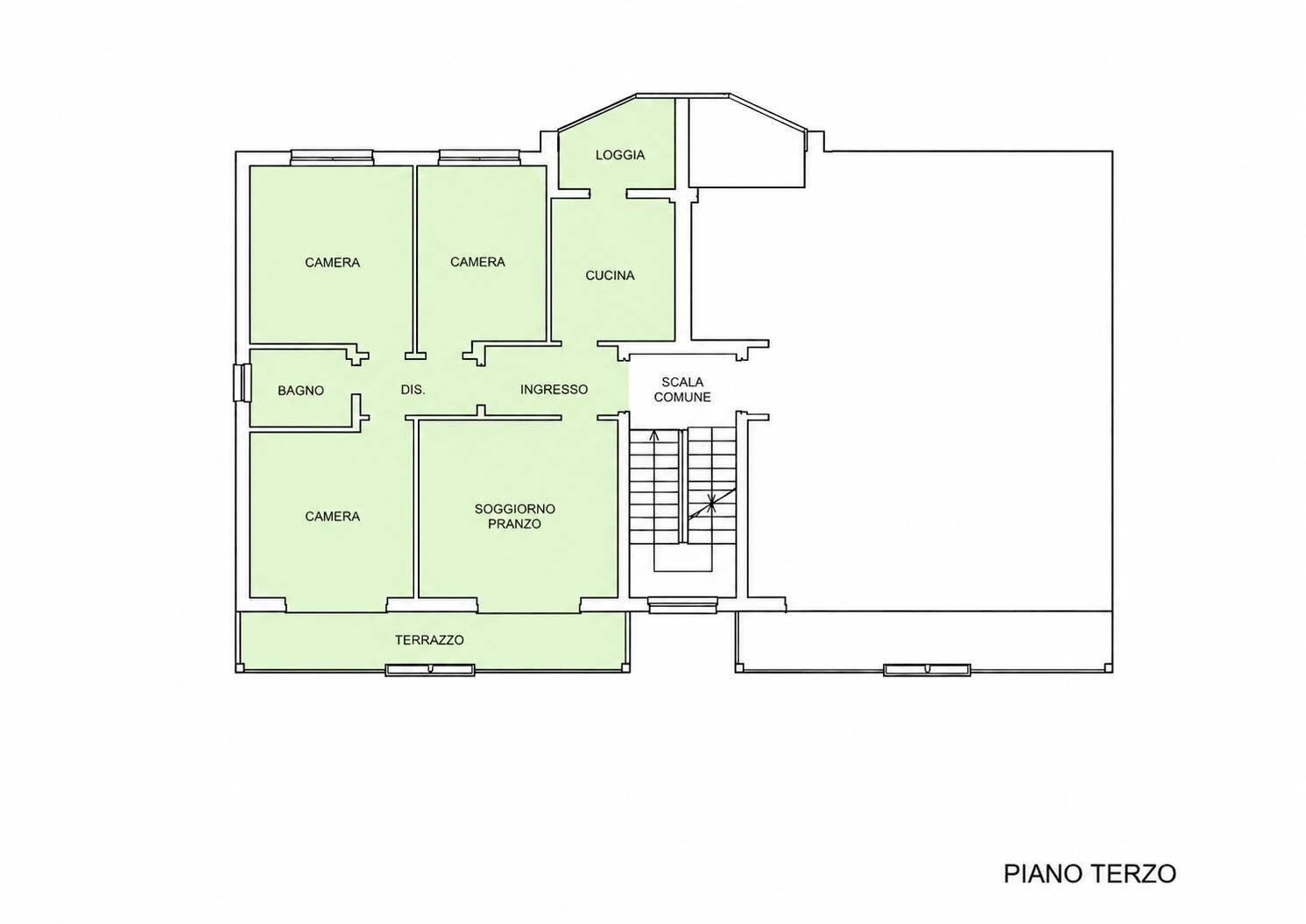Foto 20 - Apartment Via Mascagni
 
24, Vicenza - floor plans 1