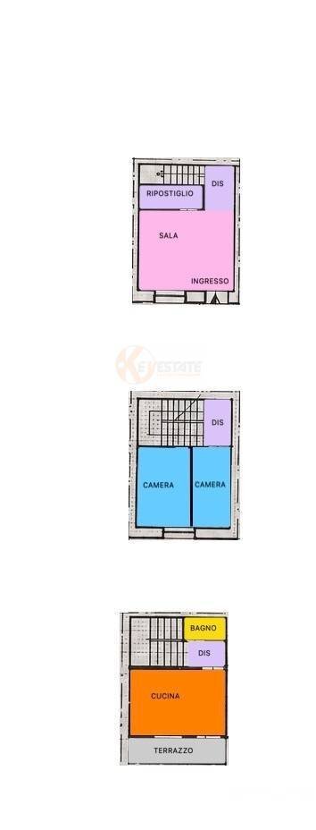 Foto 30 - Independent house via Capo Corso
 
68, Sorso - floor plans 1