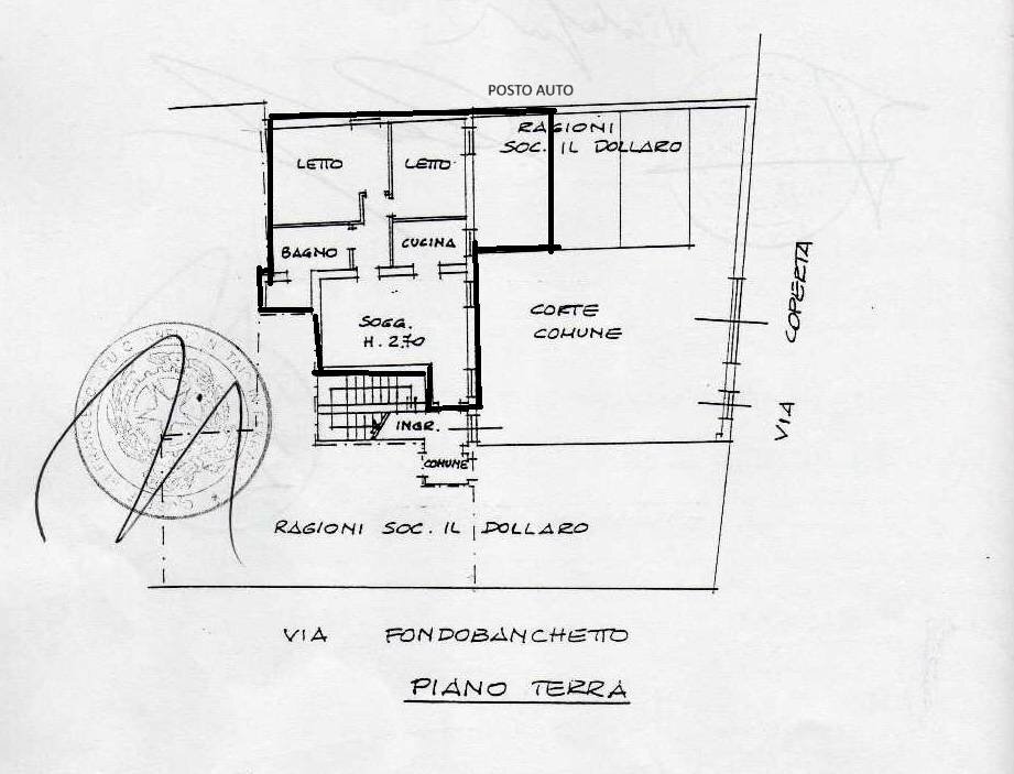 Foto 31 - Semi-detached house Via Coperta, Ferrara - floor plans 1