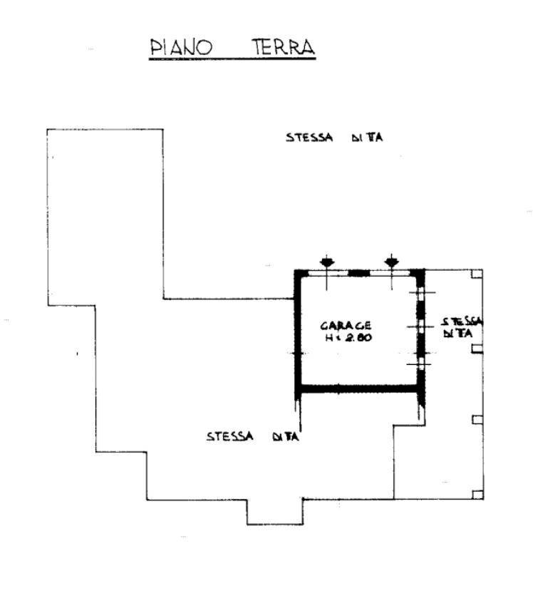 Foto 100 - Villa LOCALITA' RONCAGLIO CADRAZZOLE, Canossa - floor plans 1
