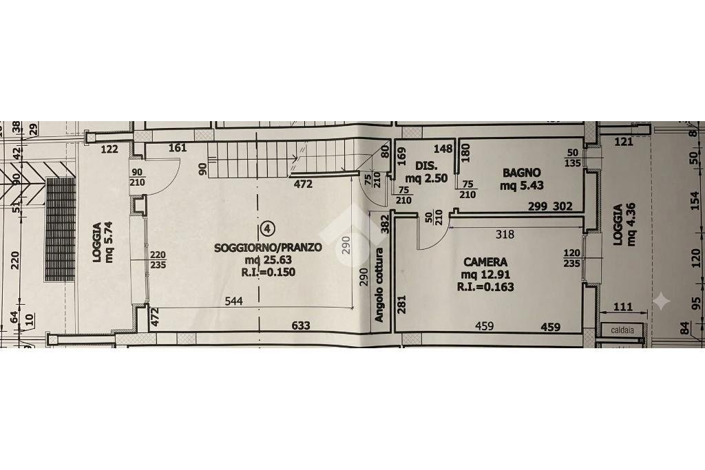 Terraced Villa Via Macbeth, Rimini - floor plans 1