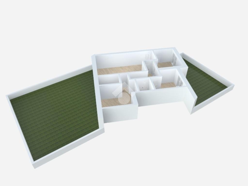 Four-room apartment Viale Giovanni Suzzani, Milano (neighborhood Bicocca) - floor plans 1