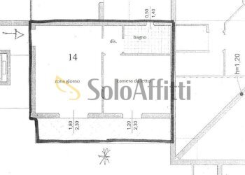 pianta aa117.jpg - Two-room apartment Via Santa Croce 3820, Bertinoro - photo 15
