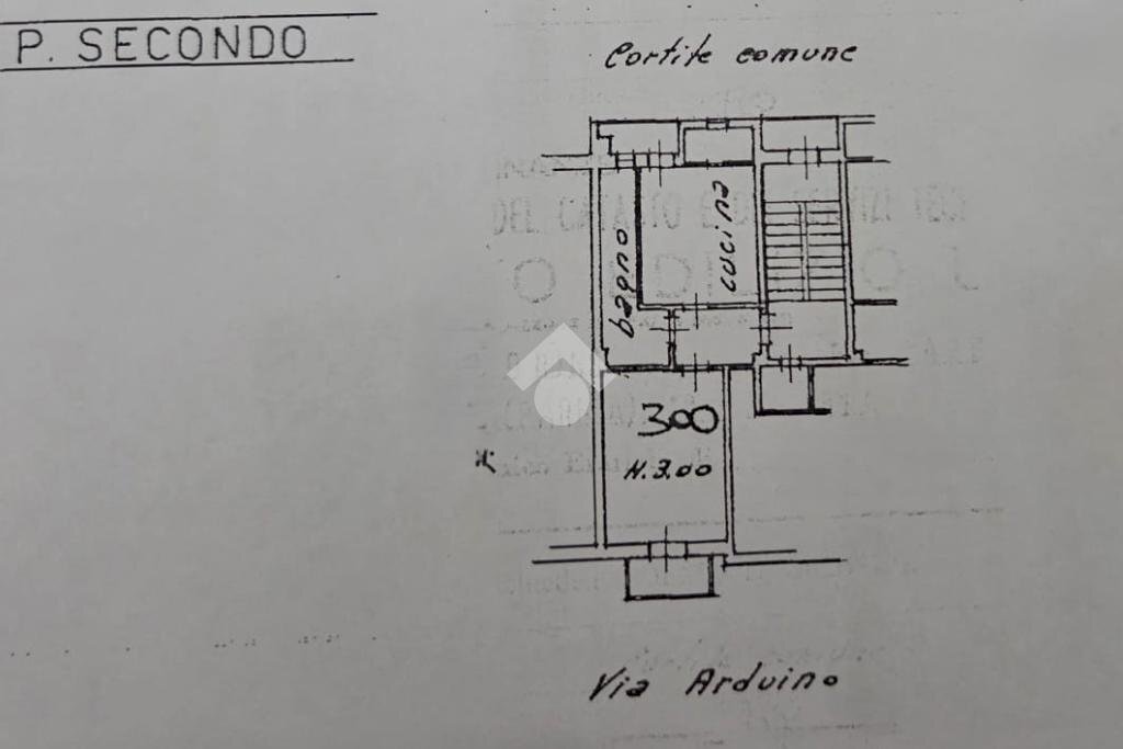 Appartamento Via Arduino, Torino - planimetria 1