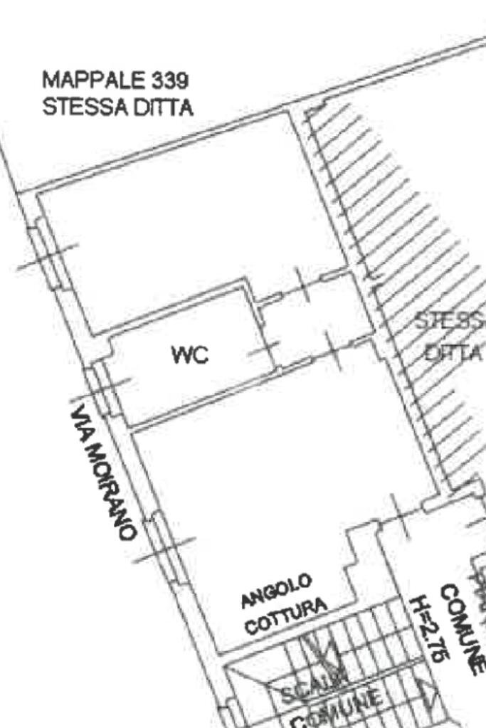 Two-room apartment via via Moirano, Settimo Milanese - floor plans 1