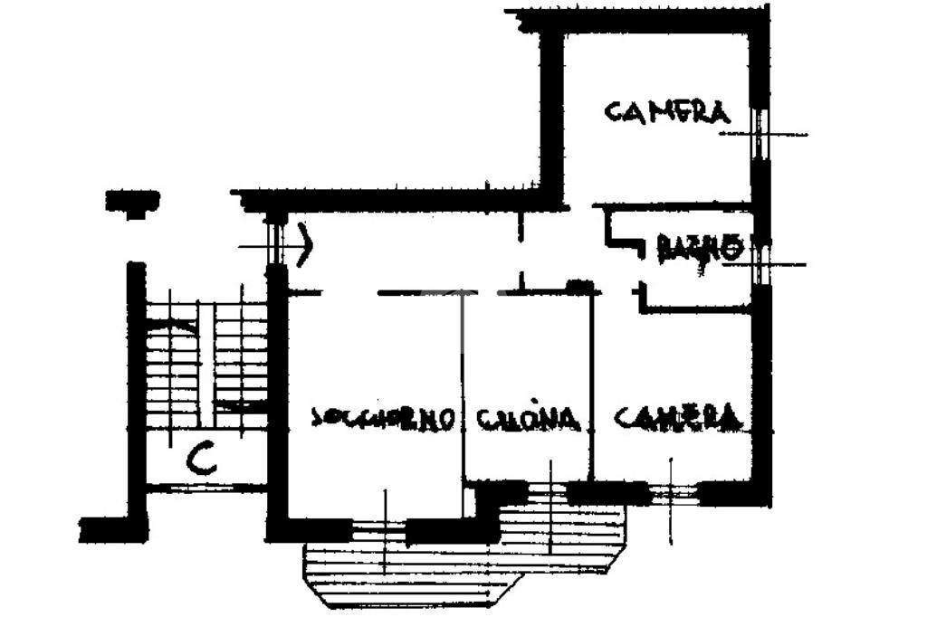 Three-room apartment Via Virgilio, Rho - floor plans 1