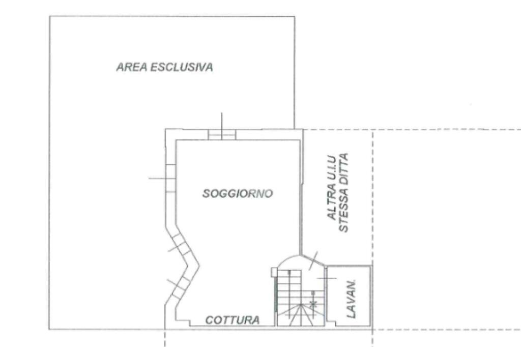 Villa a Schiera Via T. Tasso, Bagnolo in Piano - planimetria 1