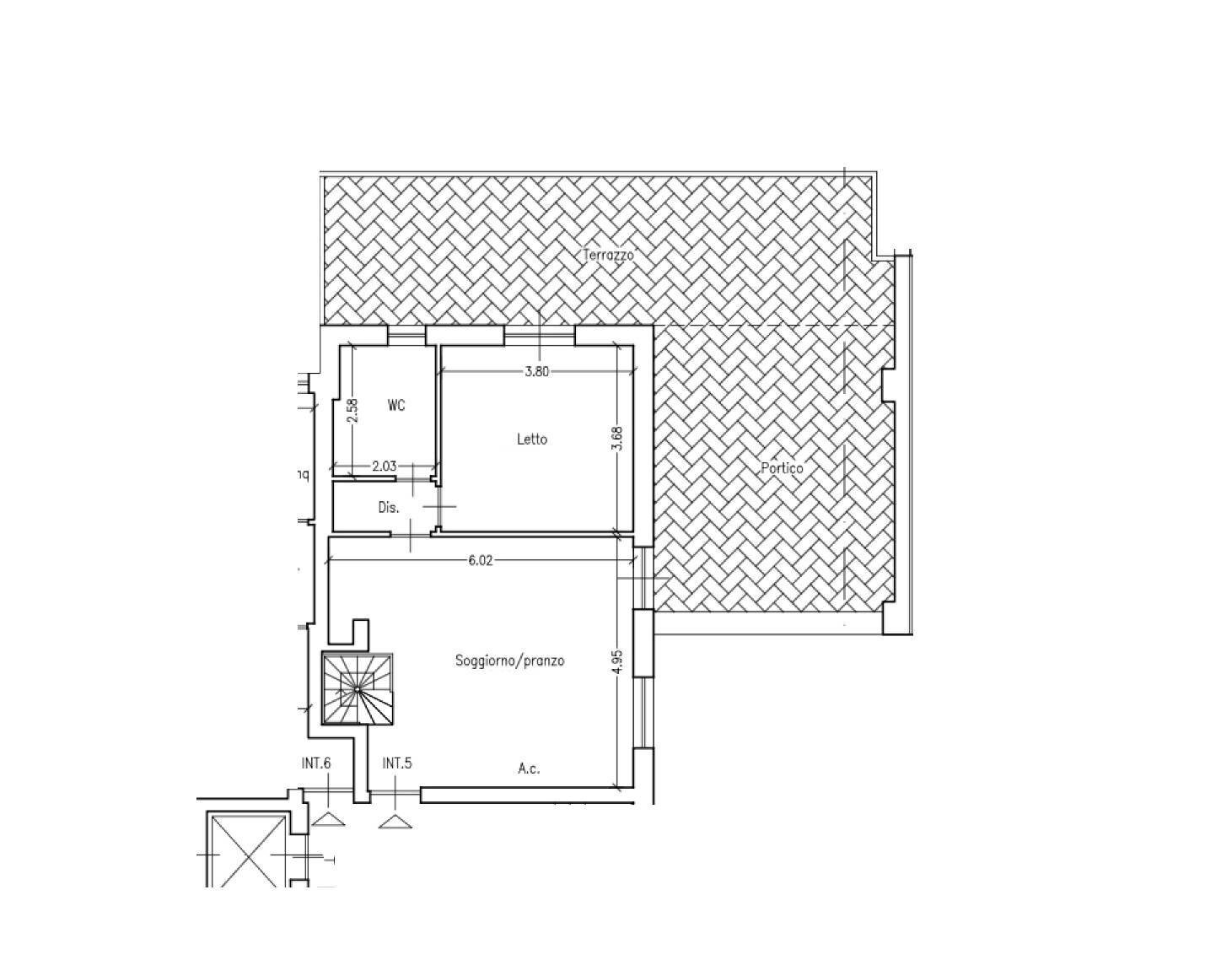 Foto 25 - Four-room apartment Via Achille Grandi
 
32, Monterotondo - floor plans 1