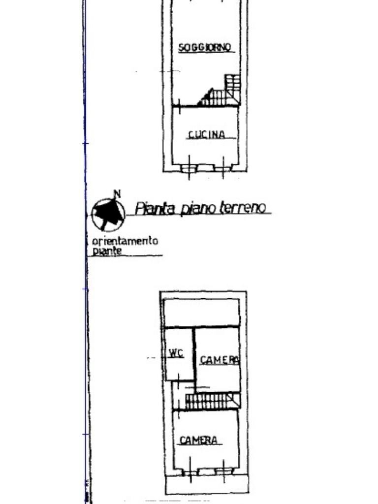Semi-detached house Via Torino, Fiano - floor plans 1