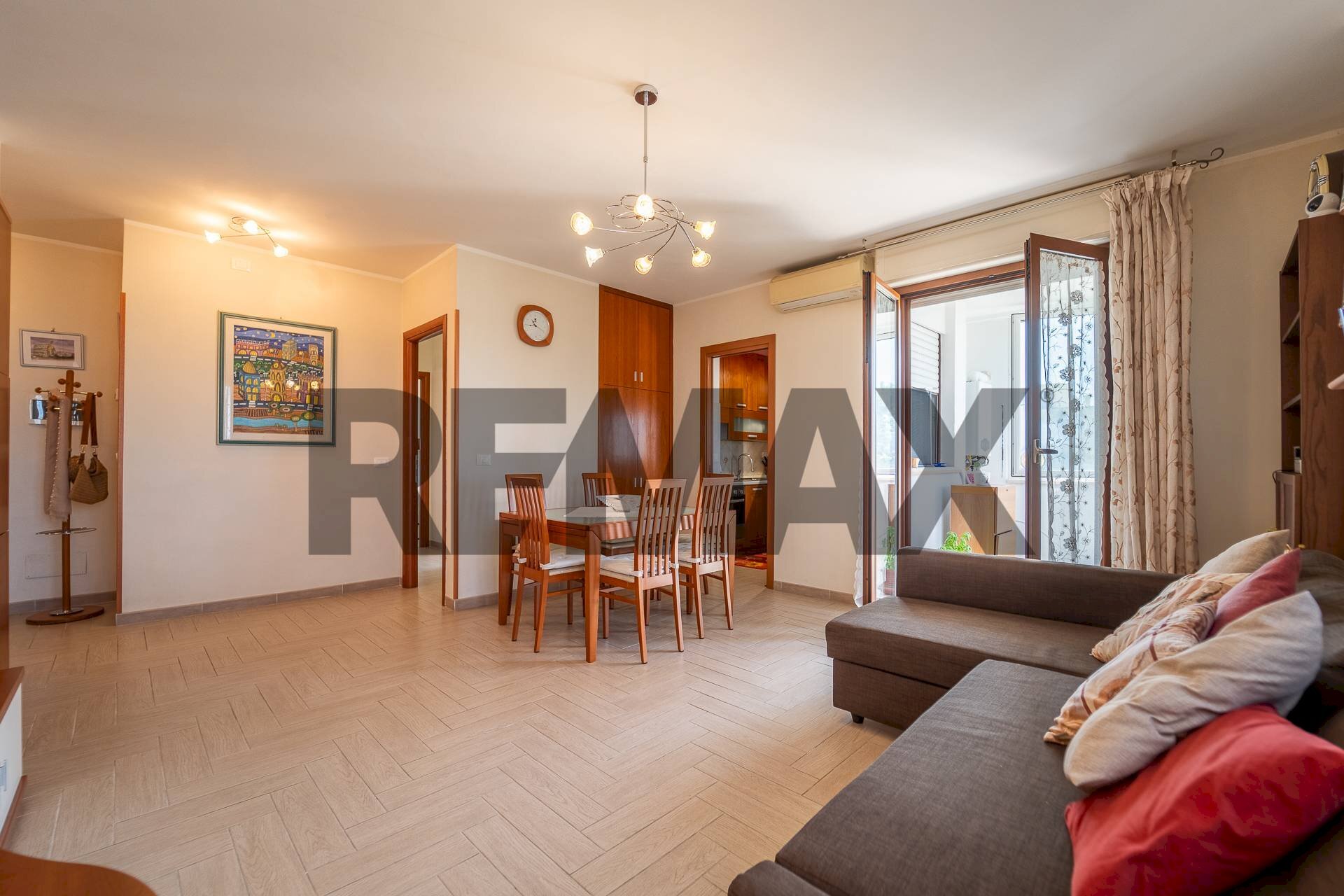 Sala da pranzo - Quadrilocale Via Dei Basaldella
11, Roma - foto 3