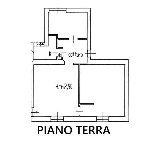 Foto 13 - Two-room apartment Via Circonvallazione
 
62, Rosate - floor plans 1