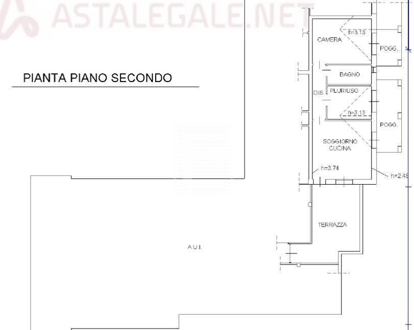 Foto 8 - Three-room apartment Via Tintoretto
 
11, Sirmione - floor plans 1