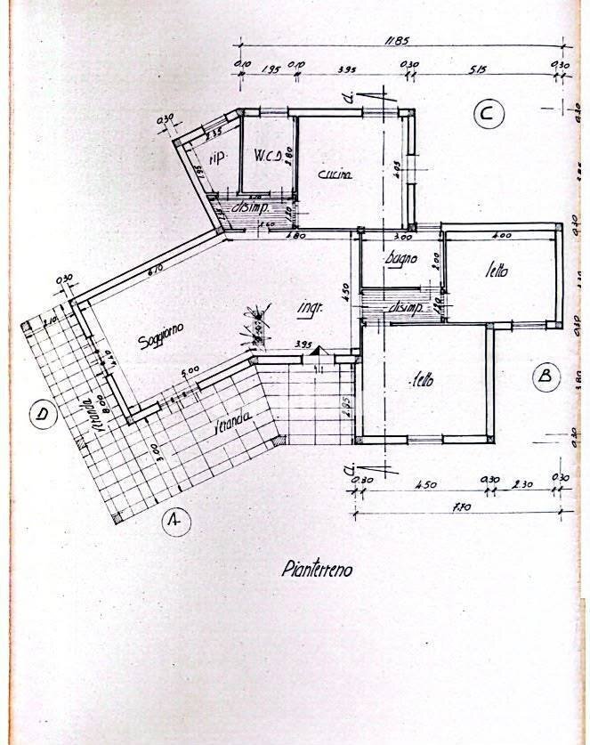 Foto 24 - Villa Via Bella Pettinata, Avola - planimetria 1