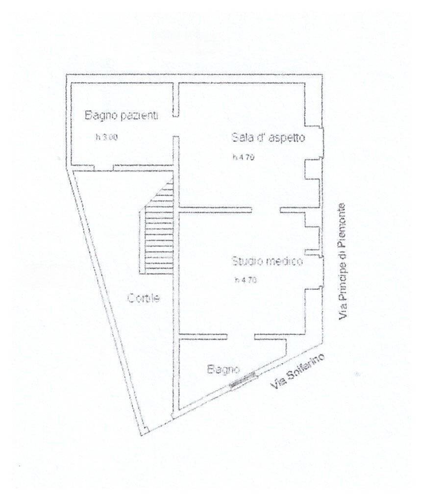 Casa indipendente via Solferino, Casarano - planimetria 1