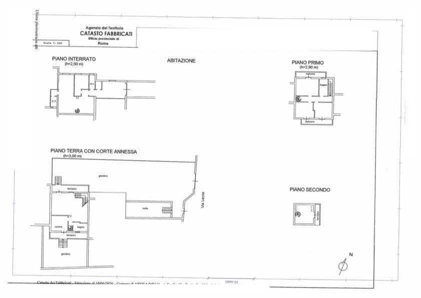 Foto 25 - Villa Via Lecce, Ardea - floor plans 1