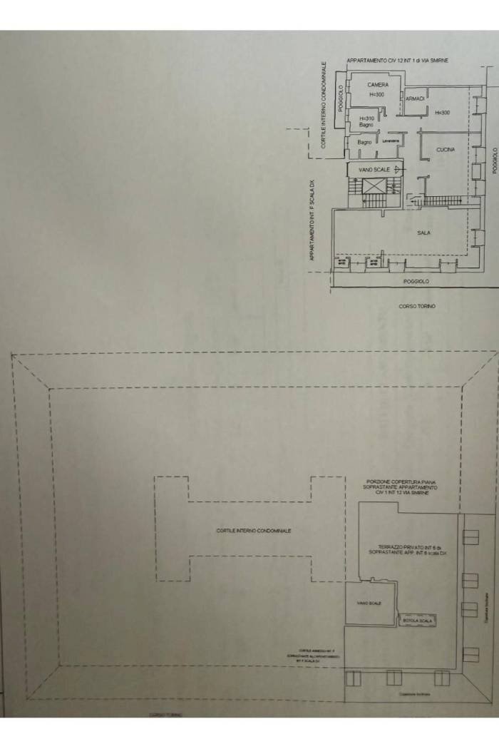 Appartamento via Aldo Acquarone, Genova (zona Castelletto) - planimetria 1