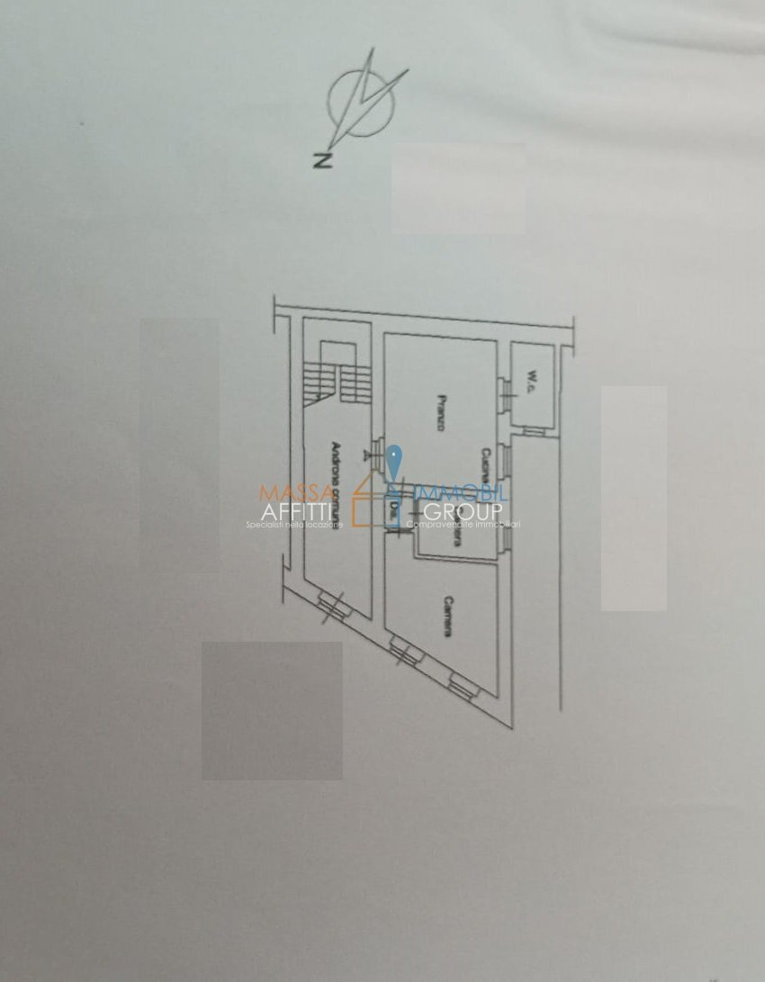 WhatsApp Image 2026-07-13 at 18.35.00 - Trilocale Chiasso Carlo Finelli 10D, frazione Avenza, Carrara - planimetria 1