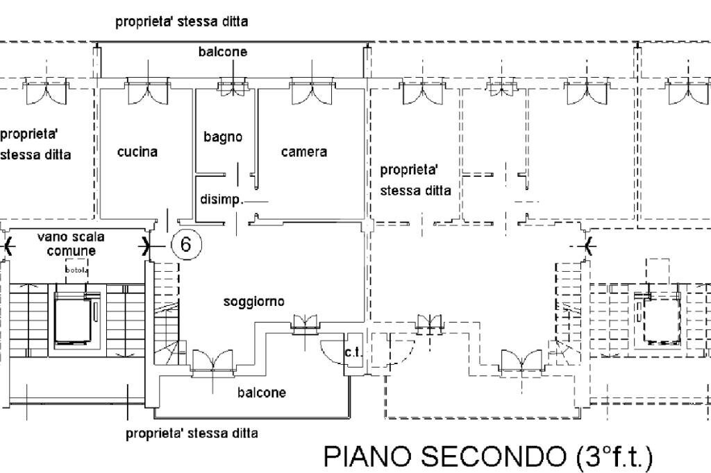 Apartment Via Marconi, Mappano - floor plans 1