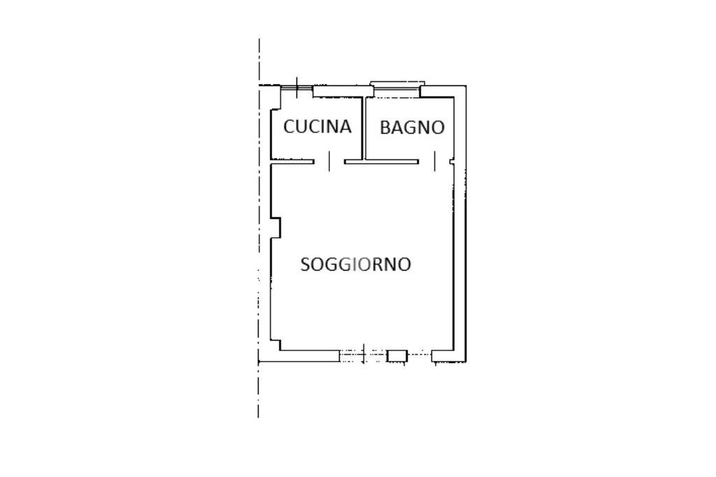 Semi-detached house Via beltramone, Barge - floor plans 1