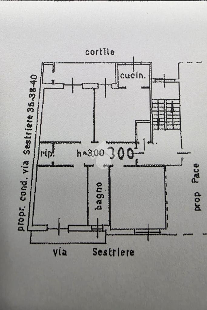 Quadrilocale Via sestriere, Rivoli - planimetria 1