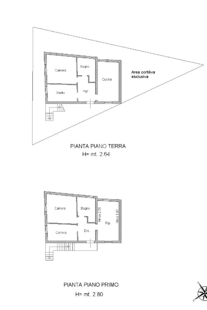 Villa Via Claudia, Castelfranco Emilia - floor plans 1