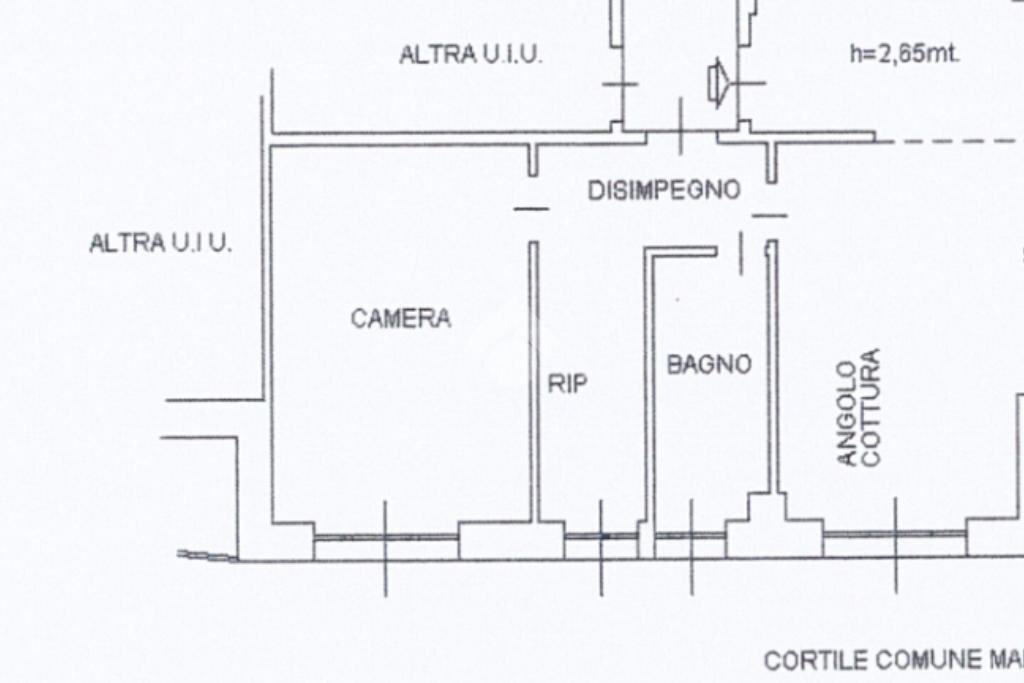 One-room apartment Via cenisio, Milano - floor plans 1