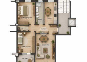 Three-room apartment Via riccardo pitteri, Milano (neighborhood Rubattino) - photo 1