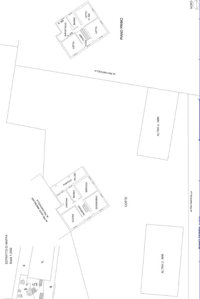 Rustico Via Canala, Ravenna (zona Santerno) - planimetria 1