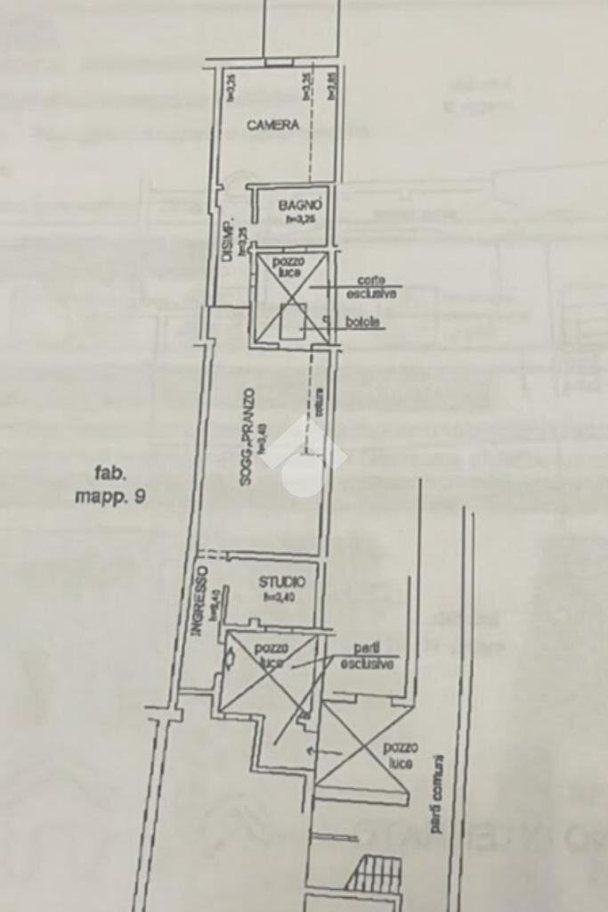 Trilocale Bologna, Bologna (zona Centro Storico) - planimetria 1