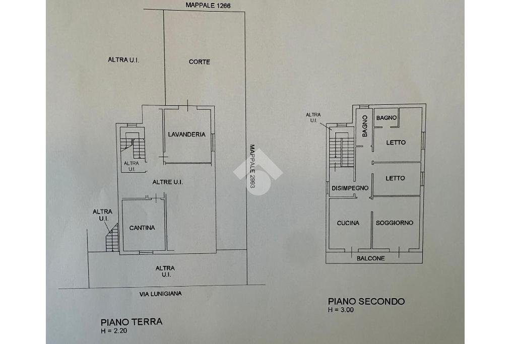 Trilocale Via Lunigiana, Ravenna - planimetria 1