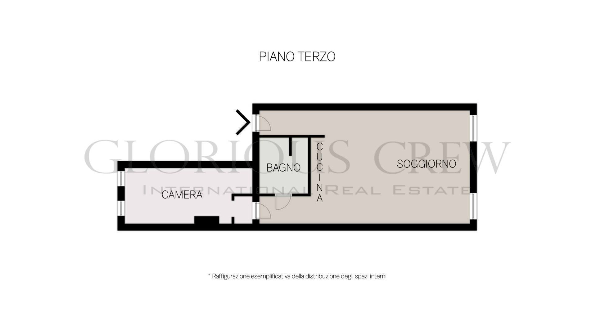Foto 17 - Two-room apartment Via Giuseppe Mazzini, Brescia - floor plans 1