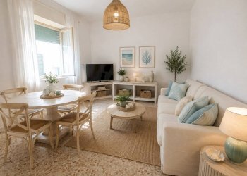 Ipotesi di arredo soggiorno - Four-room apartment Pietra Ligure - photo 1